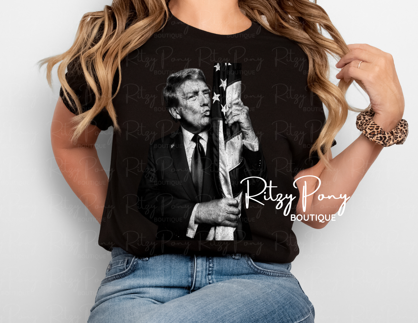 Love that Flag Trump Shirt - Sweatshirt - Hoodie