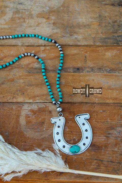 Lucky Girl Horseshoe Necklace