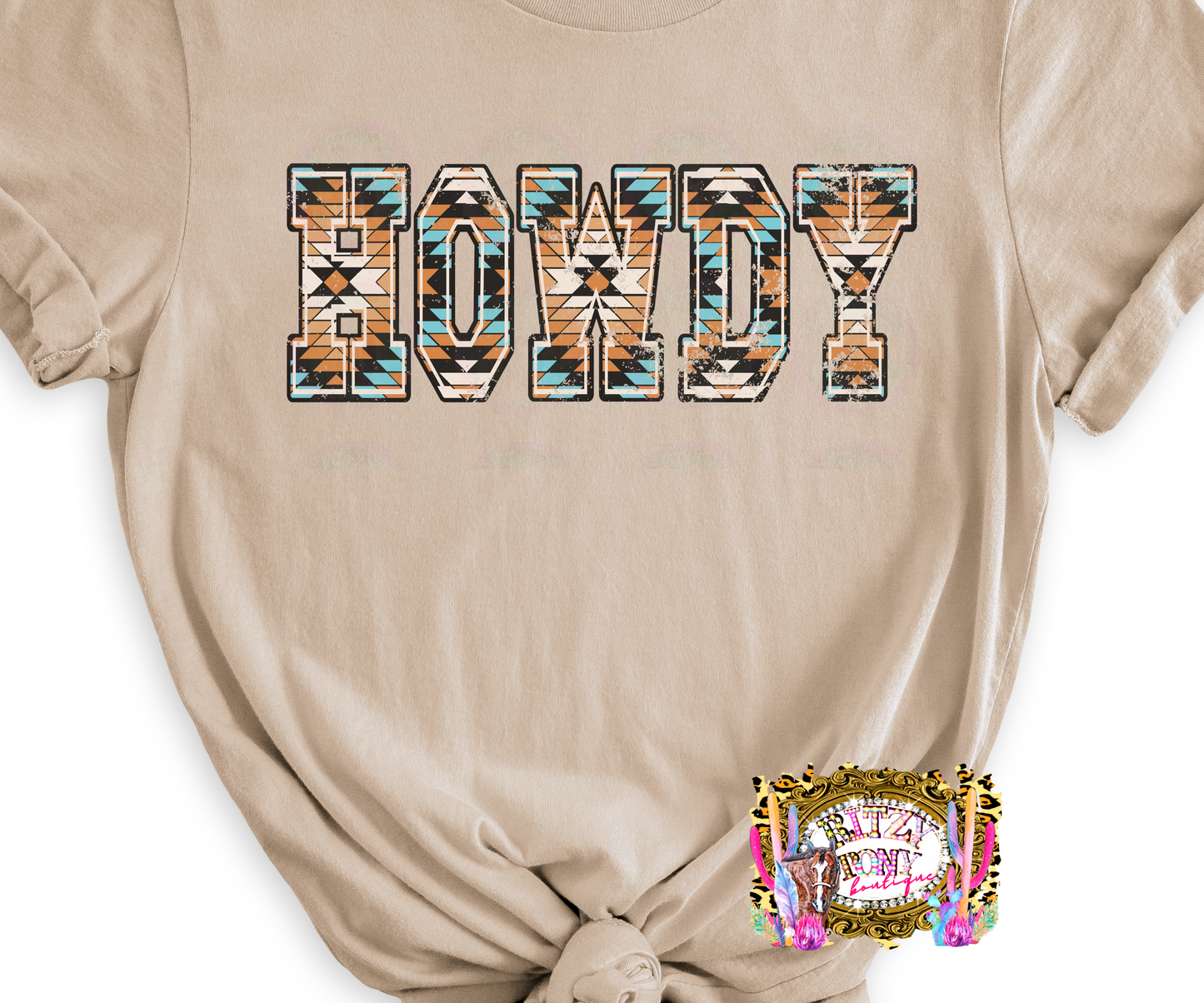 HOWDY Aztec T-shirt