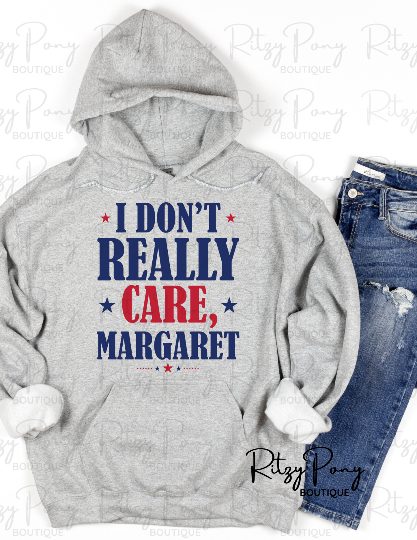 I DON'T REALLY CARE MARGARET HOODIE