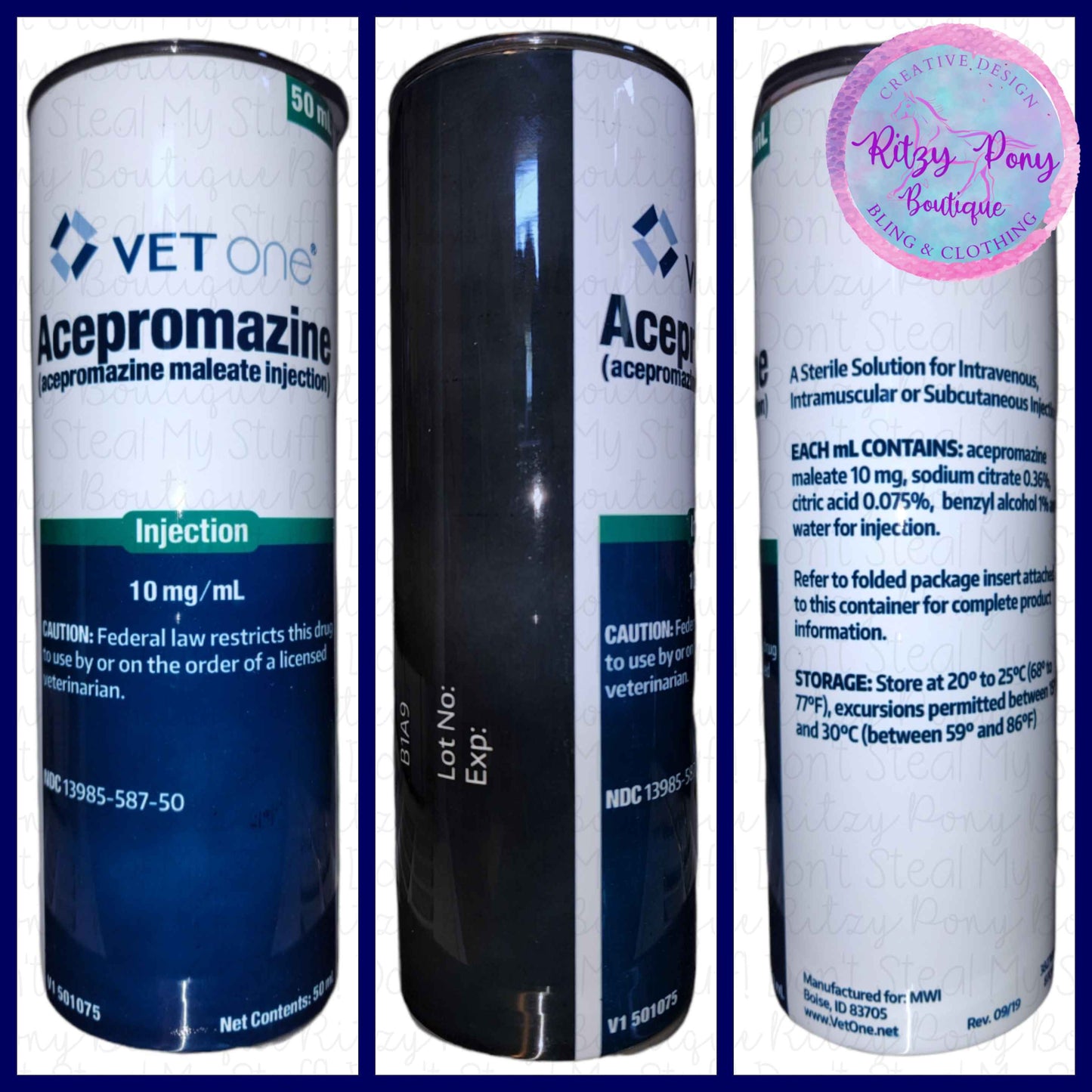Acepromazine Tumbler - The Ritzy Pony Boutique
