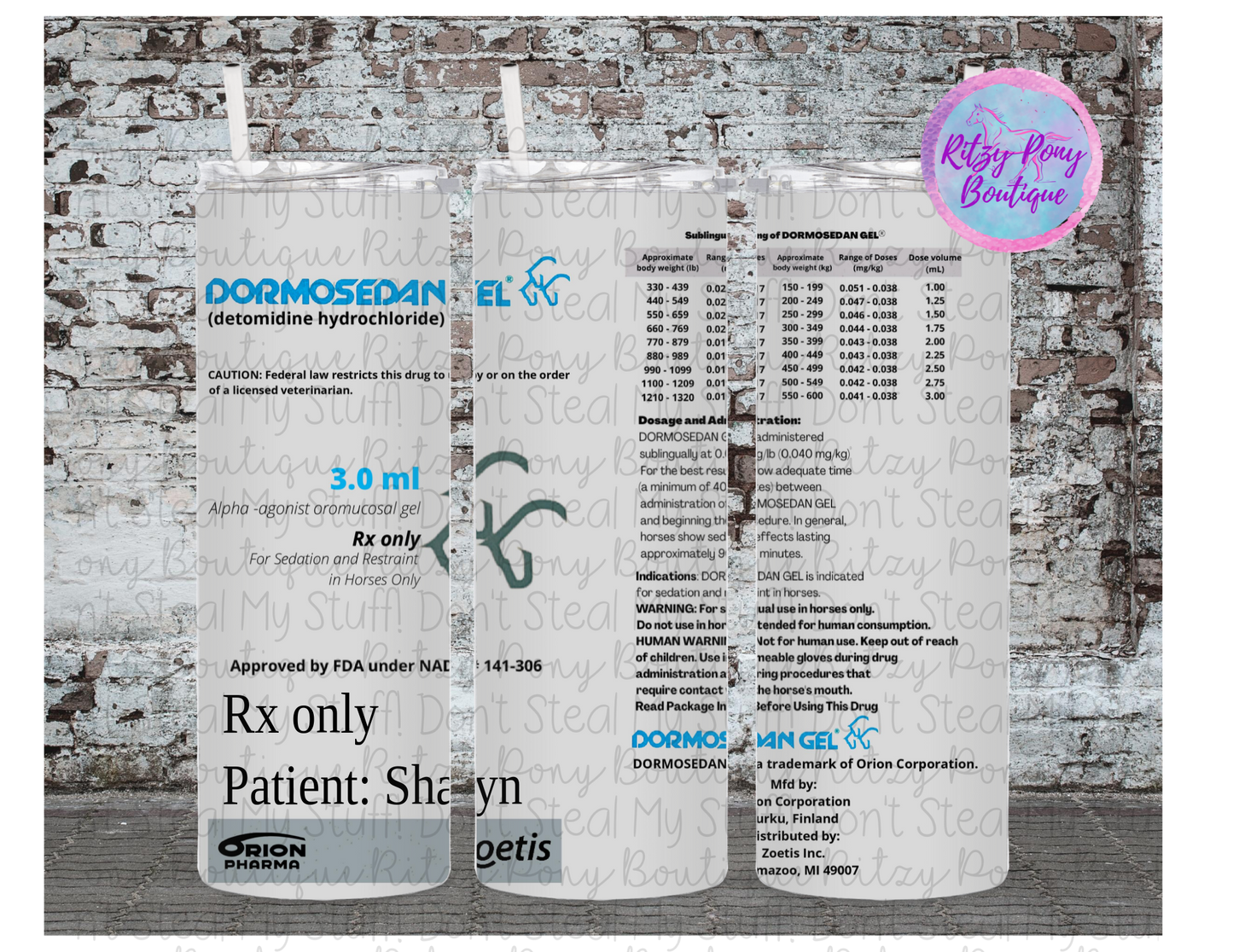 DORMOSEDAN GEL Tumbler
