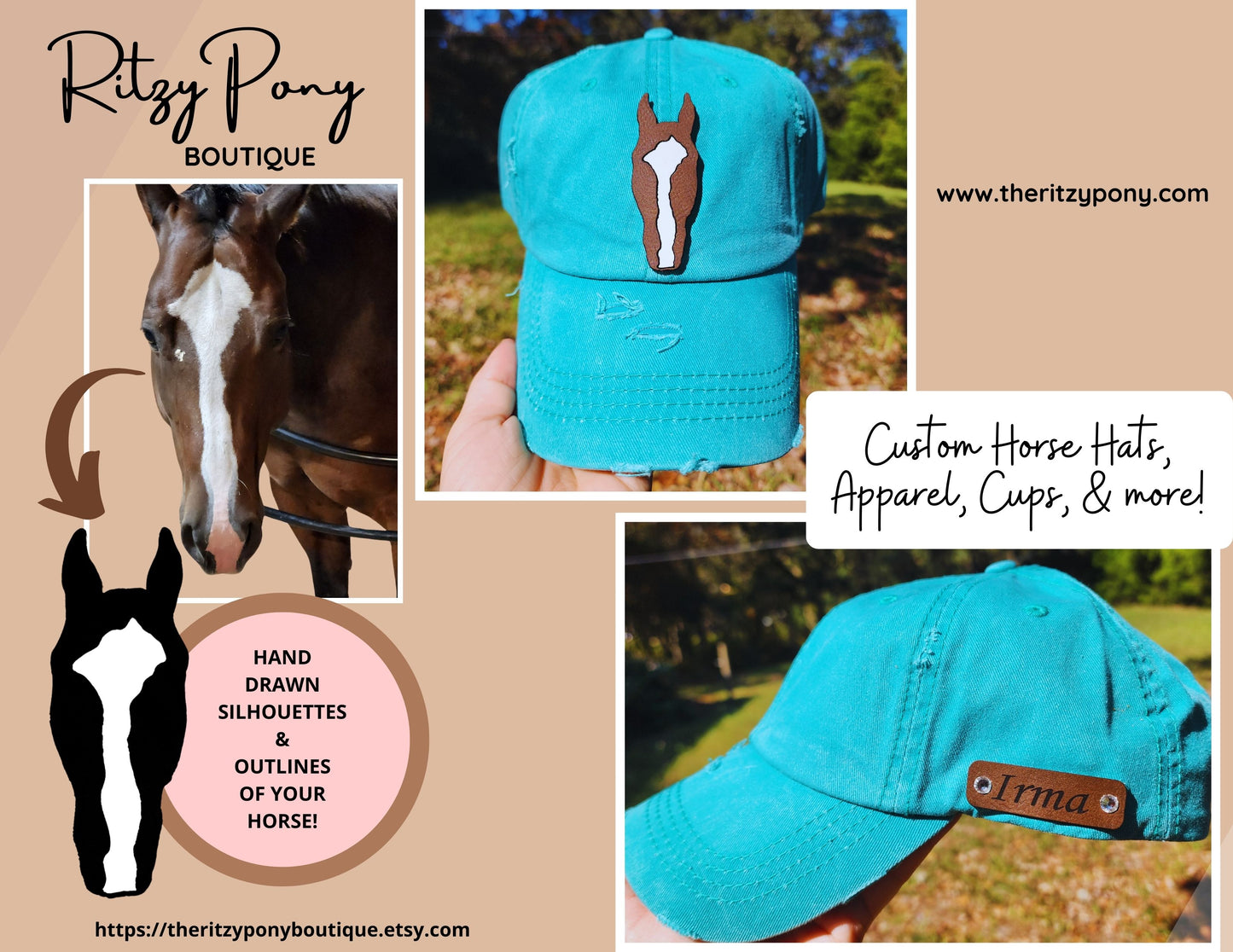 Custom Horse Hat