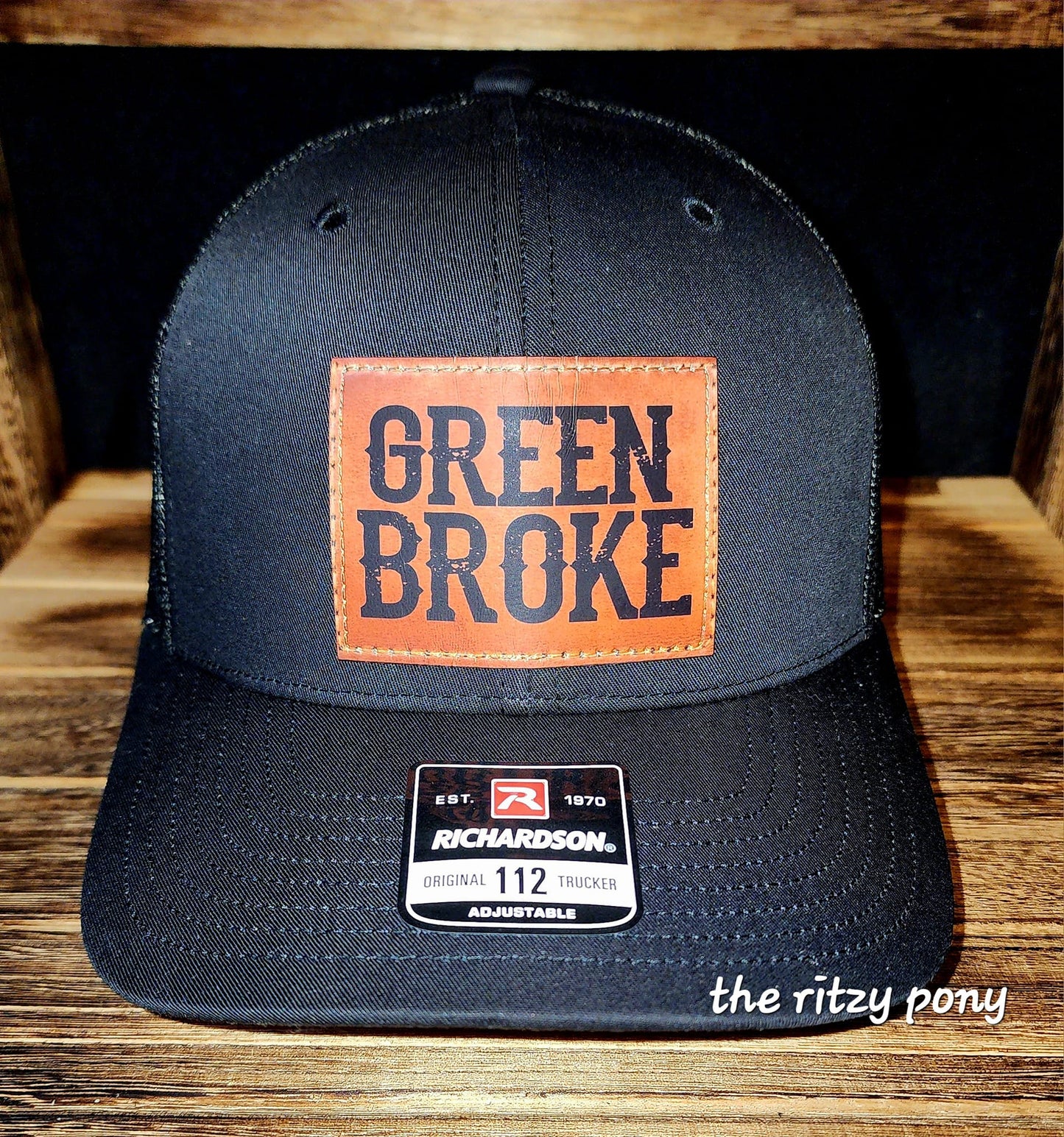 GREEN BROKE Richardson Trucker Hat