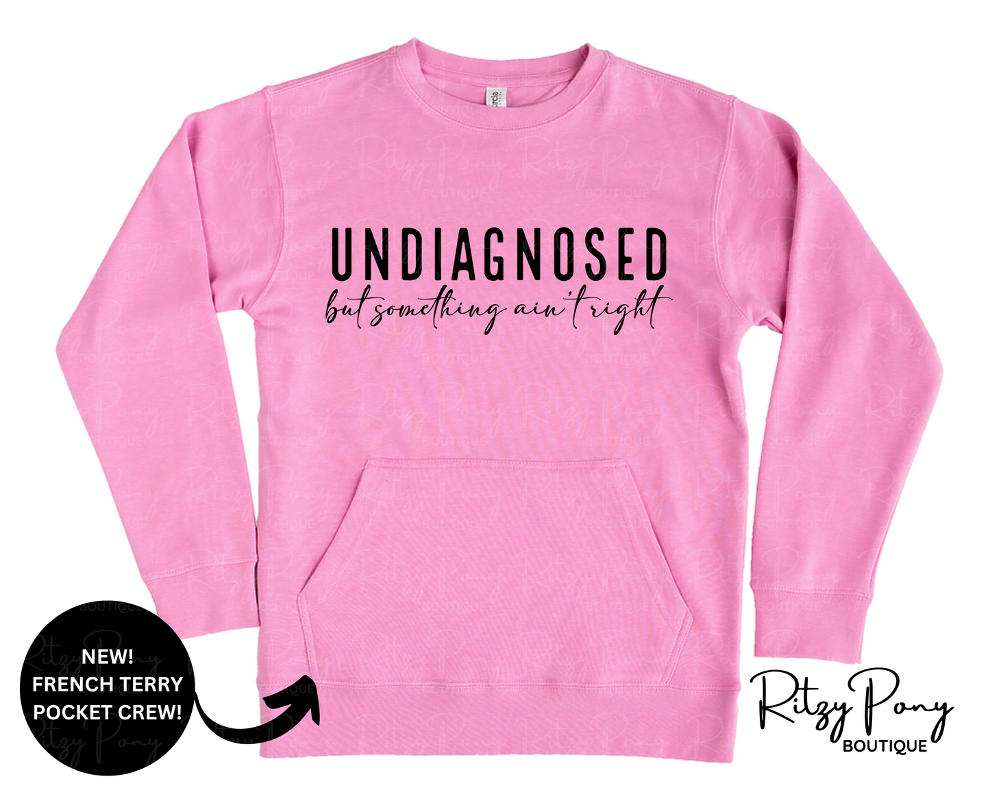 Undiagnosed Pocket Crew Sweatshirt