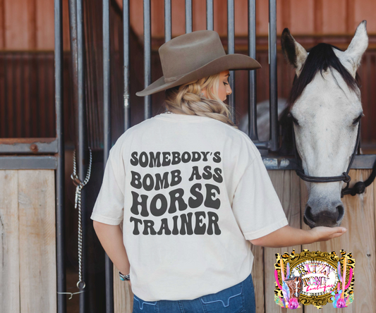 Bomb A$$ Horse Trainer Shirt
