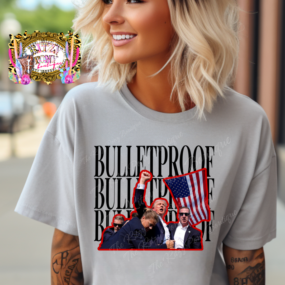 BULLETPROOF TRUMP TEE