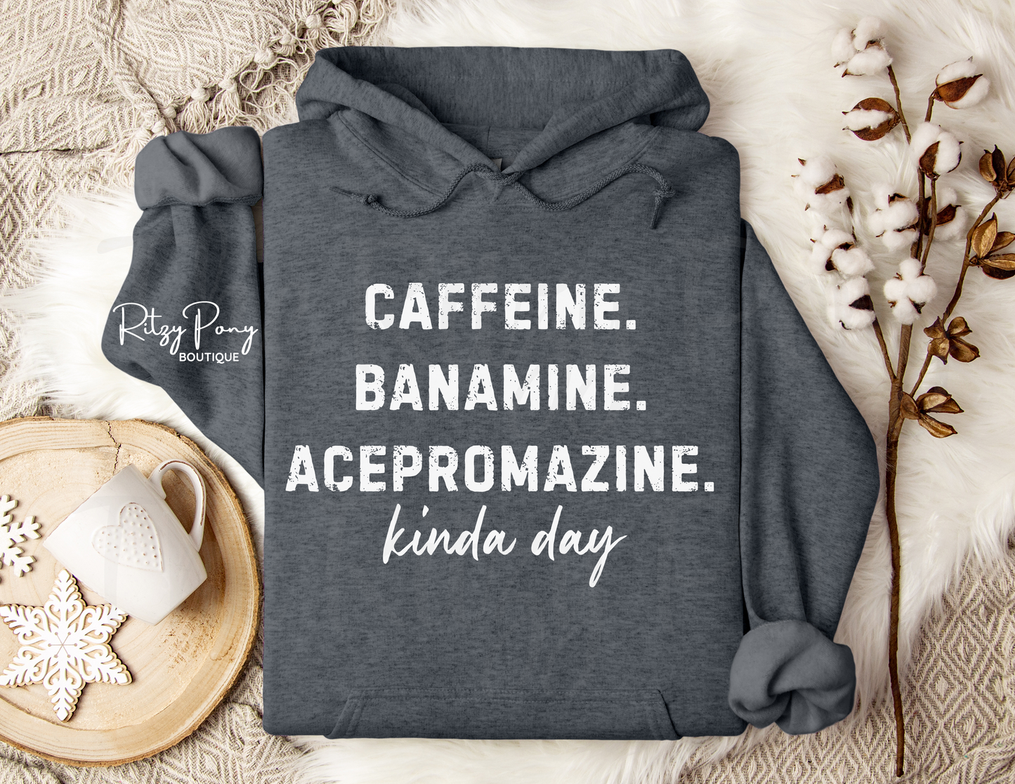 Caffeine - Banamine - Acepromazine Hoodie