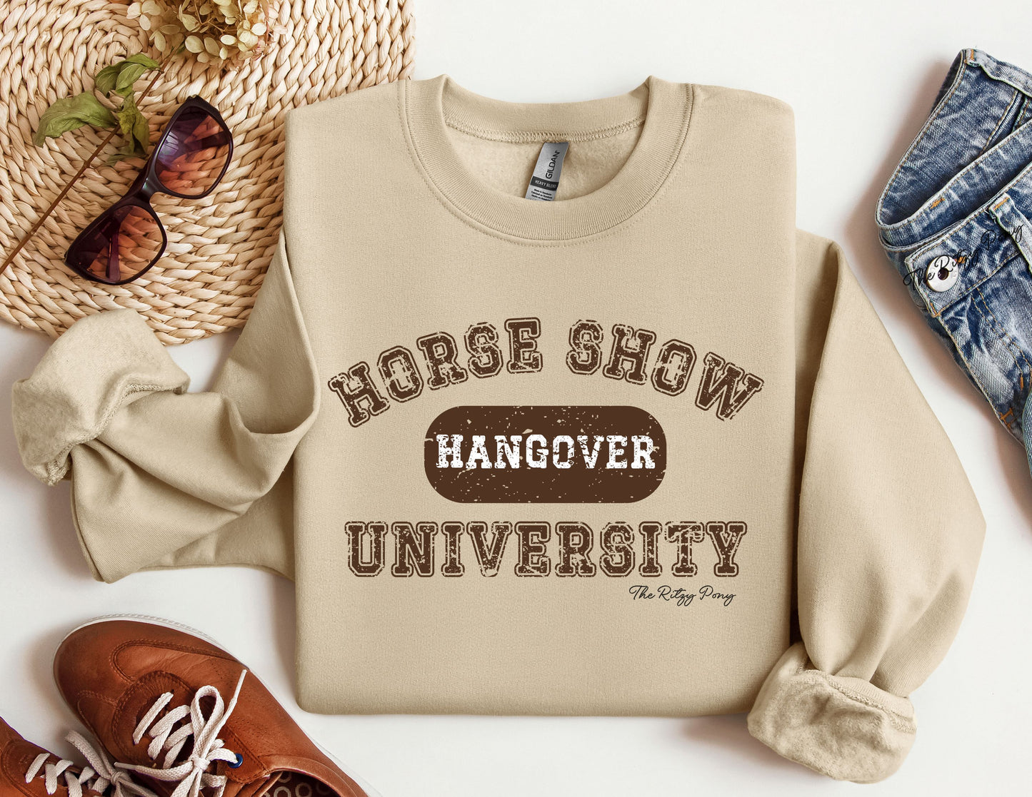 Horse Show Hangover University Sweatshirt