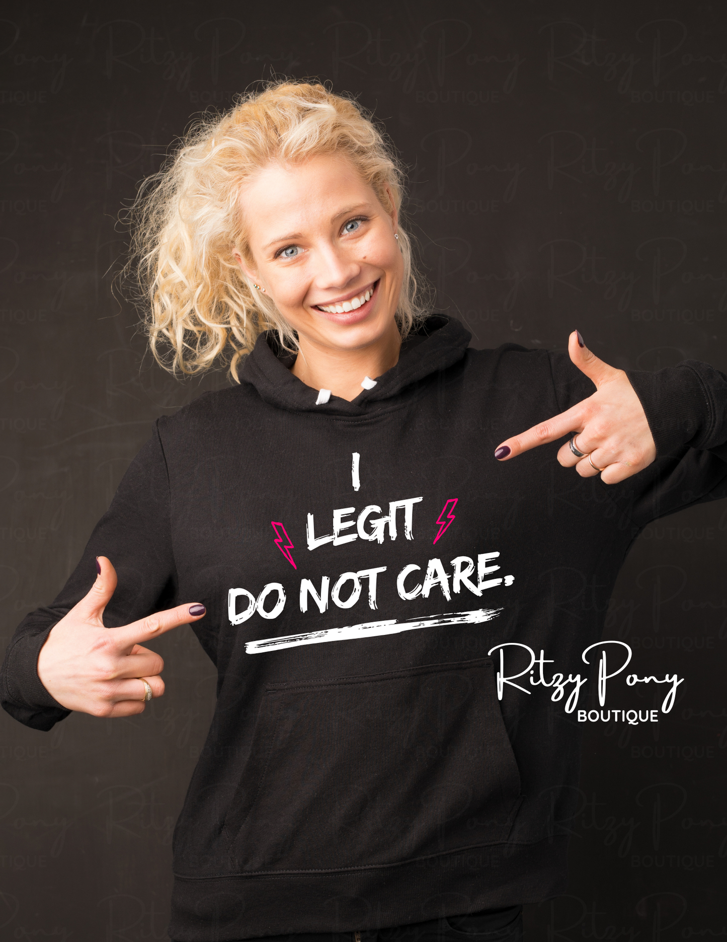 Legit Do Not Care Hoodie