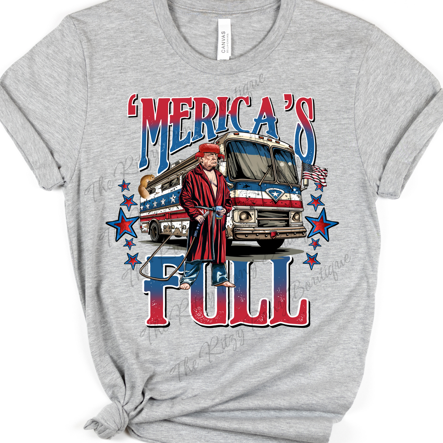 Merica's Full Trump Tee