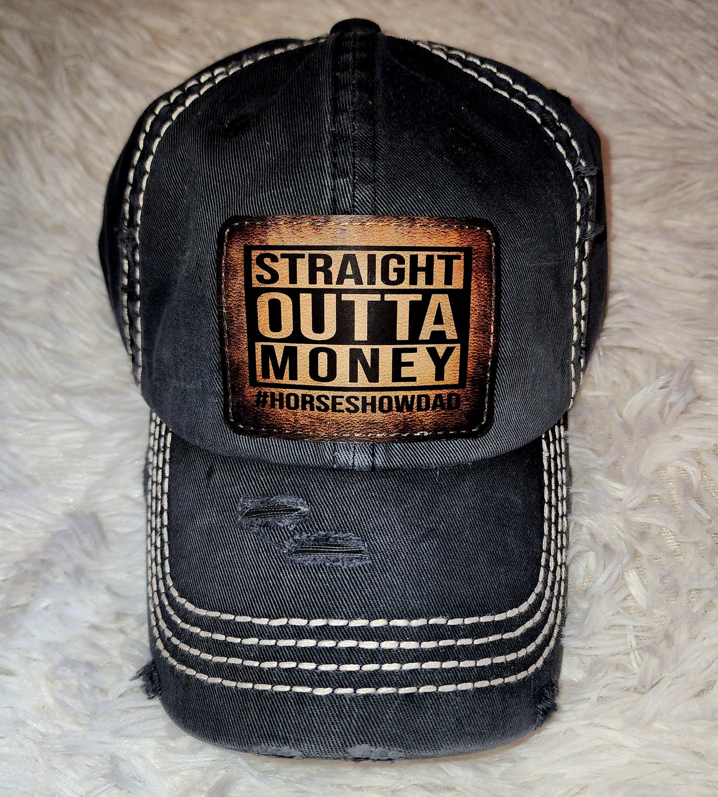 Straight Outta Money Dad Hat