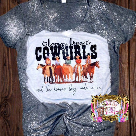 Long Live Cowgirls & Horses Tee