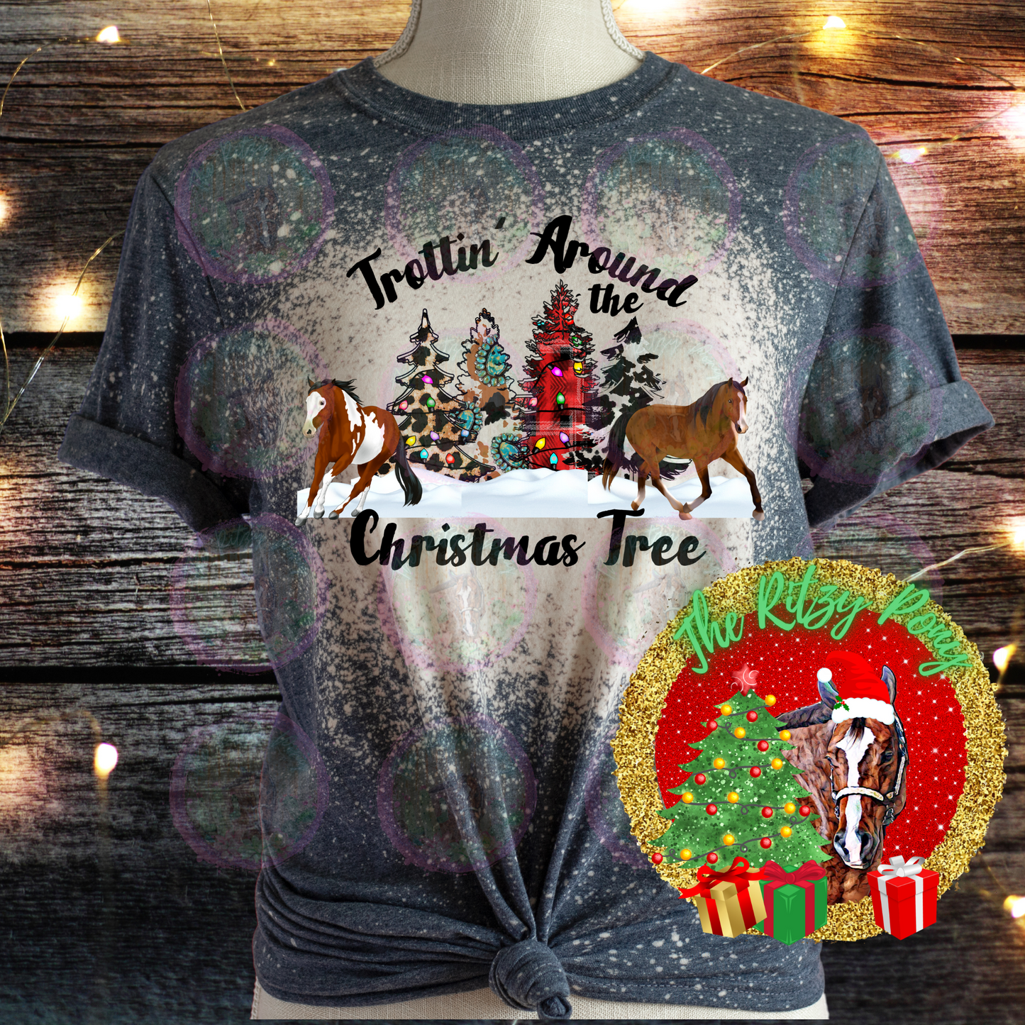 Trottin' Around the Christmas Tree Shirt
